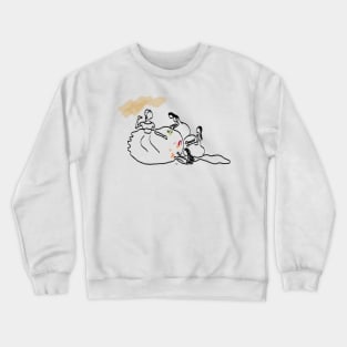 Illustrated Gown Crewneck Sweatshirt